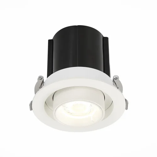 Светильник точечный LED ST702.148.12 ST-Luce белый 1 лампа, основание белое в стиле хай-тек  фото 2