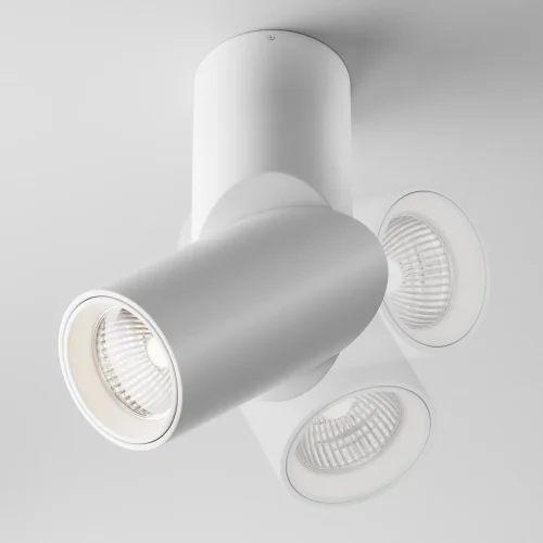Светильник накладной LED Dafne C027CL-L10W4K Maytoni белый на 1 лампу, основание белое в стиле современный хай-тек круглый фото 5