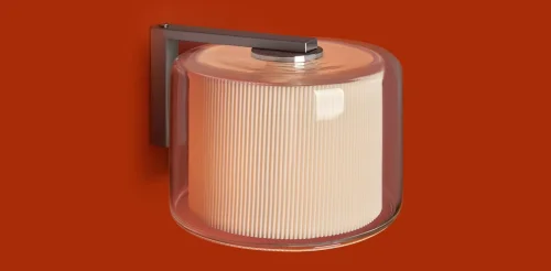 Бра Riflesso FR2055WL-01CH Freya прозрачный на 1 лампу, основание хром в стиле классический фото 7