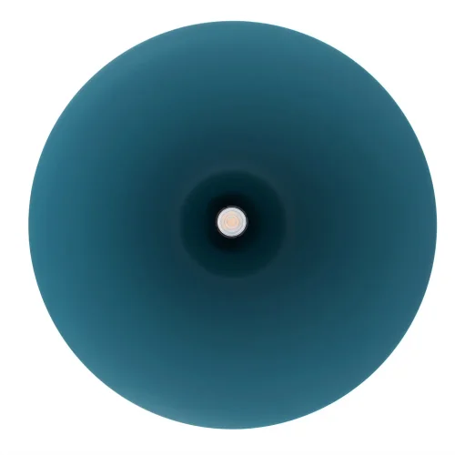 Светильник подвесной Zenith L 8007-NW Nowodvorski зелёный синий на 1 лампу, основание зелёное в стиле лофт фото 5