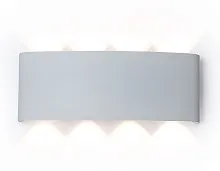 Настенный светильник LED ST4461 Ambrella light уличный IP65 белый 1 лампа, плафон белый в стиле хай-тек современный LED