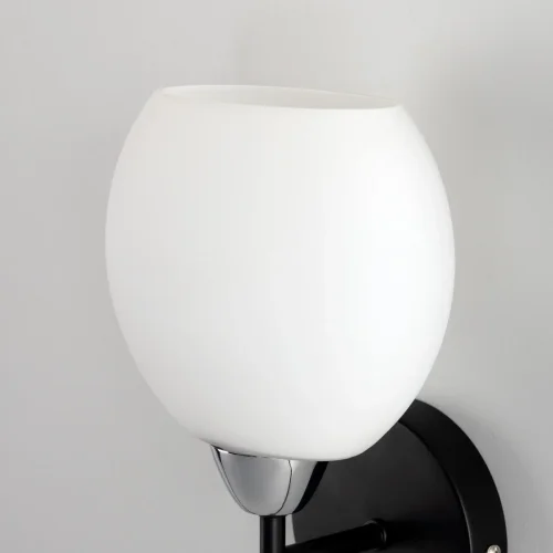 Бра с выключателем Флорида CL148315 Citilux белый на 1 лампа, основание чёрное в стиле современный  фото 9