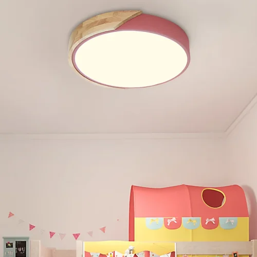 Светильник потолочный CLIP Pink D50 193051-26 ImperiumLoft белый 1 лампа, основание розовое в стиле современный  фото 7