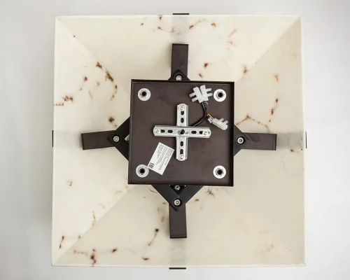 Светильник потолочный 5090/6PL Escada белый на 6 ламп, основание чёрное в стиле лофт фото 2 Светильник потолочный 5090/6PL Escada белый на 6 ламп, основание чёрное в стиле лофт фото 2