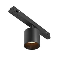 Трековый светильник LED Magnetic track system Exility TR132-2-7W3K-B Maytoni чёрный для шинопроводов серии Magnetic track system Exility чёрный