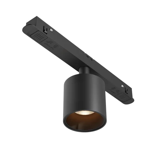 Трековый светильник LED Magnetic track system Exility TR132-2-7W3K-B Maytoni чёрный для шинопроводов серии Magnetic track system Exility чёрный