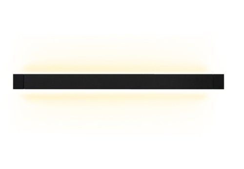 Бра ЛЕД KANTO AP20W LED BL Crystal Lux чёрный на 1 лампу, основание чёрное в стиле минимализм фото 2