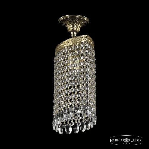 Светильник потолочный 19203/25IV G Bohemia Ivele Crystal прозрачный 1 лампа, основание золотое в стиле классический sp фото 2