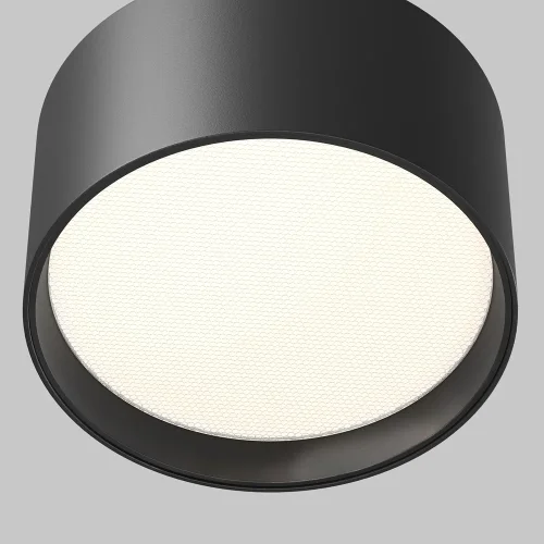 Светильник накладной LED Glare C091CL-12W4K-B Maytoni чёрный на 1 лампу, основание чёрное в стиле современный фото 3