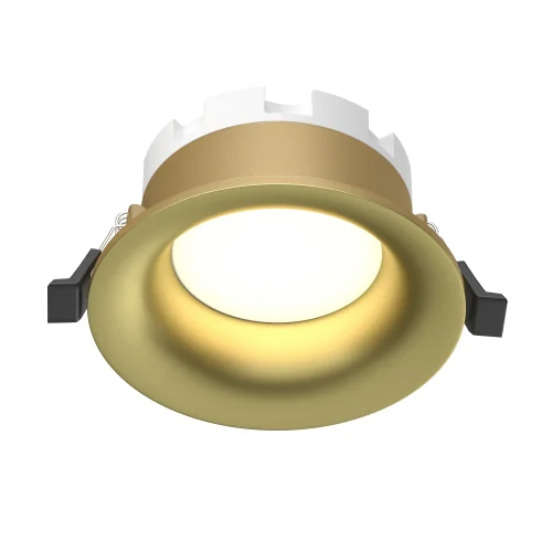 Светильник точечный Slim DL027-GX53-MG Maytoni матовый золото на 1 лампу, основание матовое золото в стиле современный круглый Светильник точечный Slim DL027-GX53-MG Maytoni матовый золото на 1 лампу, основание матовое золото в стиле современный круглый