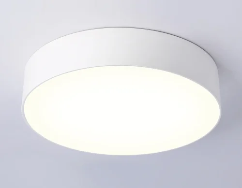 Светильник потолочный LED Air Alum FV5519 Ambrella light белый 1 лампа, основание белое в стиле современный хай-тек  фото 2