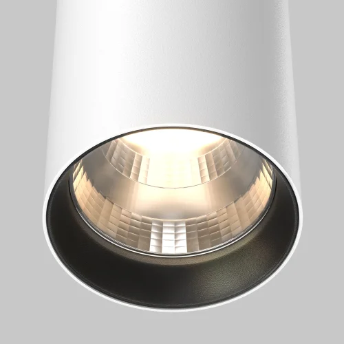 Светильник подвесной LED Vol P100PL-20W3K-W Maytoni белый 1 лампа, основание белое в стиле современный хай-тек трубочки фото 2