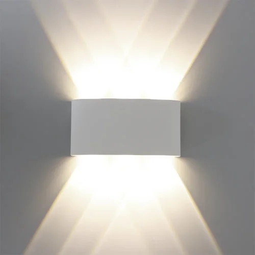 Настенный светильник уличный LED Bosto A3122AL-6WH Arte Lamp уличный IP65 белый на 6 ламп, плафон белый в стиле современный LED фото 2