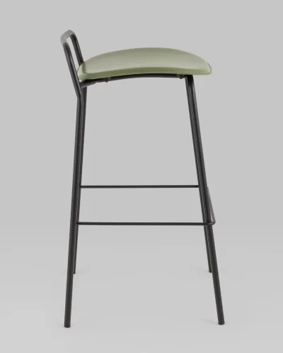 Стул барный Mantis, экокожа, зеленый УТ000038916 Stool Group, /, ножки//, размеры - *835***465*470 фото 7