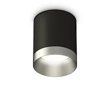 Светильник накладной Techno spot XS6302023 Ambrella light чёрный 1 лампа, основание чёрное в стиле современный круглый