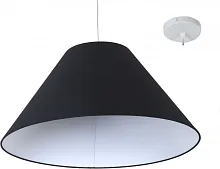 Светильник подвесной Naro E 1.P3 B Arti Lampadari чёрный 1 лампа, основание белое в стиле минимализм кантри 