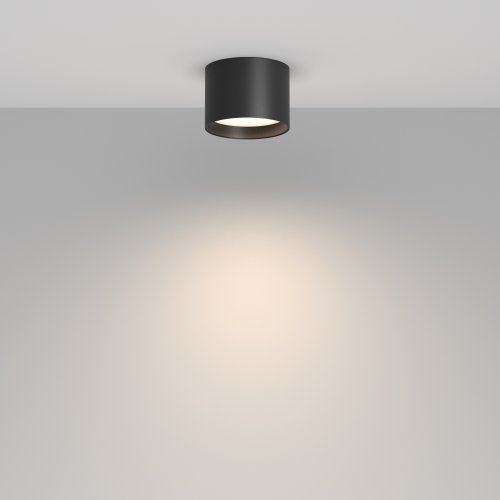 Светильник потолочный Блик / Glare 7 Вт 4000 К 120° IP 44 C127CL-L7W4K-B Maytoni чёрный на 1 лампу, основание чёрное в стиле хай-тек современный круглый фото 3 Светильник потолочный Блик / Glare 7 Вт 4000 К 120° IP 44 C127CL-L7W4K-B Maytoni чёрный на 1 лампу, основание чёрное в стиле хай-тек современный круглый фото 3