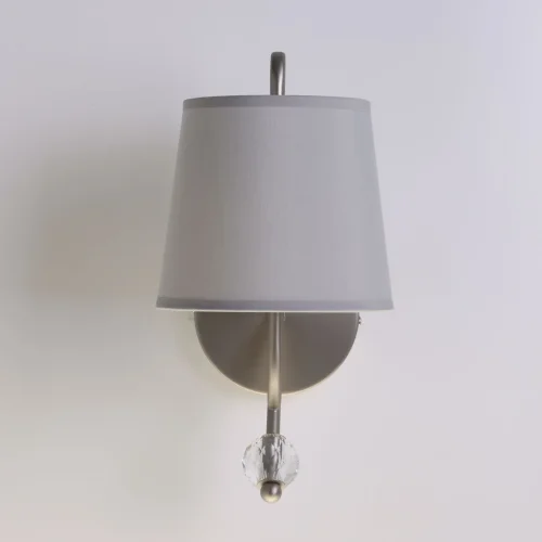 Бра Вега 329022701 MW-Light серый на 1 лампа, основание никель в стиле классический современный  фото 3