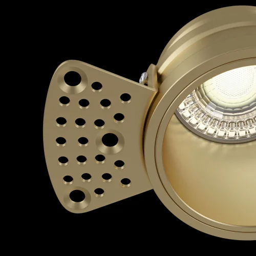 Светильник точечный Reif DL048-01MG Maytoni матовый золото 1 лампа, основание матовое золото в стиле современный хай-тек  фото 2