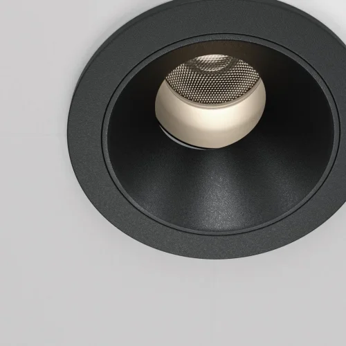 Светильник точечный LED Wise DL057-7W4K-B Maytoni чёрный 1 лампа, основание чёрное в стиле современный хай-тек  фото 2