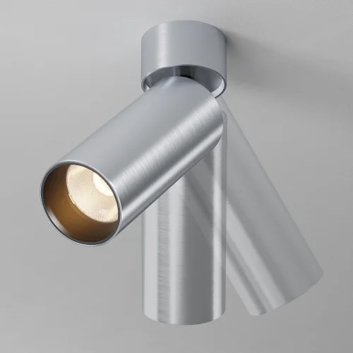 Светильник потолочный Фокус / FOCUS LED 12 Вт 2700 К 50° C055CL-L12W2.7K-W-PT Maytoni платина ЛЕД в стиле хай-тек современный трубочки фото 5 Светильник потолочный Фокус / FOCUS LED 12 Вт 2700 К 50° C055CL-L12W2.7K-W-PT Maytoni платина ЛЕД в стиле хай-тек современный трубочки фото 5