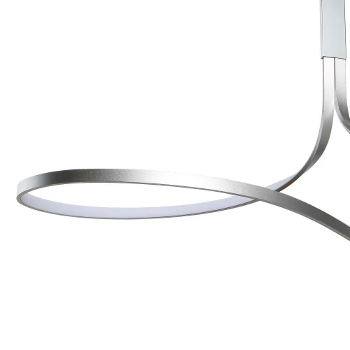 Светильник потолочный LED Nur 5002 Mantra серебряный 1 лампа, основание серебряное в стиле современный  фото 2