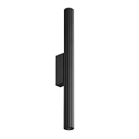 Бра LED Calipso C082WL-12W2.7K-B Maytoni чёрный на 1 лампу, основание чёрное в стиле хай-тек современный 