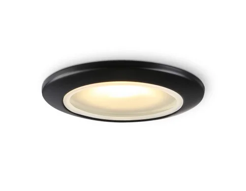 Светильник точечный IP Protect TN111 Ambrella light чёрный 1 лампа, основание чёрное в стиле хай-тек современный 