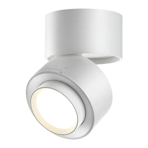 Светильник накладной LED Eddy 358947 Novotech белый 1 лампа, основание белое в стиле модерн хай-тек круглый фото 5