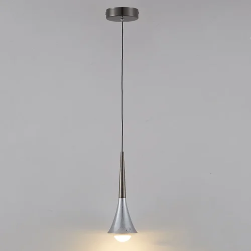 Светильник подвесной CAI Chrome 219212-23 ImperiumLoft прозрачный 1 лампа, основание хром в стиле скандинавский минимализм  фото 4