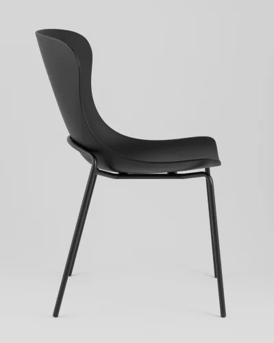 Стул Shaya, пластик черный УТ000040181 Stool Group, чёрный/пластик, ножки/металл/чёрный, размеры - *835**** фото 6