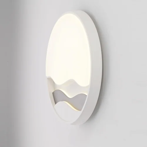 Бра LED с пультом Naxos 6454 Mantra белый на 1 лампу, основание белое в стиле современный хай-тек с пультом фото 2 Бра LED с пультом Naxos 6454 Mantra белый на 1 лампу, основание белое в стиле современный хай-тек с пультом фото 2