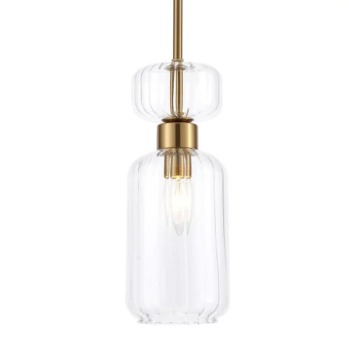 Светильник подвесной Gloss 1141/1S Clear Escada прозрачный 1 лампа, основание медь в стиле современный  фото 4