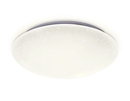 Светильник потолочный LED с пультом Orbital Air FF42 Ambrella light белый 1 лампа, основание белое в стиле современный хай-тек с пультом