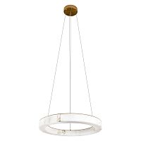 Светильник подвесной ЛЕД Мондриан / Mondrian acrylic 10549/600 LOFT IT бежевый на 1 лампу, основание латунь в стиле современный кольца Светильник подвесной ЛЕД Мондриан / Mondrian acrylic 10549/600 LOFT IT бежевый на 1 лампу, основание латунь в стиле современный кольца