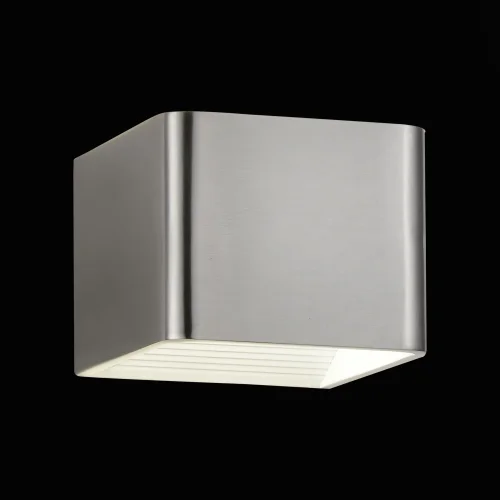 Бра LED SL592.071.01 ST-Luce матовый никель на 1 лампу, основание матовое никель в стиле хай-тек 