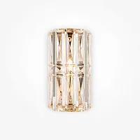 Бра Facet MOD094WL-01G Maytoni прозрачный на 1 лампу, основание золотое в стиле классический 