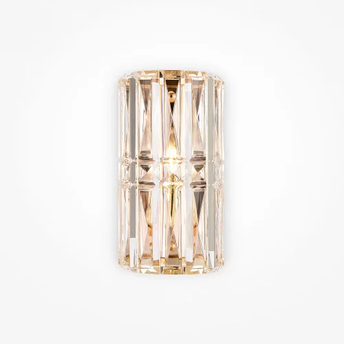 Бра Facet MOD094WL-01G Maytoni прозрачный на 1 лампу, основание золотое в стиле классический Бра Facet MOD094WL-01G Maytoni прозрачный на 1 лампу, основание золотое в стиле классический