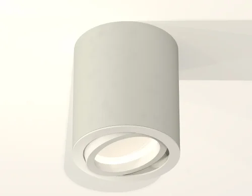 Светильник накладной Techno spot XS7423020 Ambrella light серый 1 лампа, основание серое в стиле хай-тек современный круглый фото 2