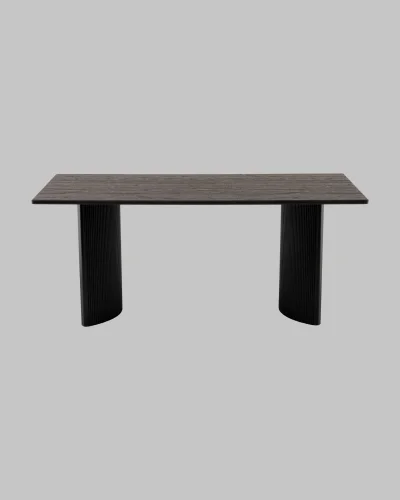 Стол обеденный Celestia 180*90*75, темное дерево УТ000041365 Stool Group столешница тёмная дерево из мдф фото 7