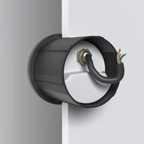Подсветка для лестниц LED Lock O014SL-L3B3K Maytoni уличный IP54 чёрный на 1 лампу, плафон чёрный в стиле современный LED фото 4