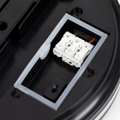 Светильник потолочный LED Luns CL711011V Citilux белый 1 лампа, основание чёрное в стиле современный круглый фото 6