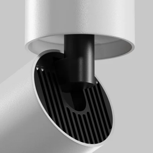 Светильник накладной LED Focus Led C055CL-L12W4K-SS-W Maytoni белый на 1 лампу, основание белое в стиле современный хай-тек трубочки фото 6 Светильник накладной LED Focus Led C055CL-L12W4K-SS-W Maytoni белый на 1 лампу, основание белое в стиле современный хай-тек трубочки фото 6