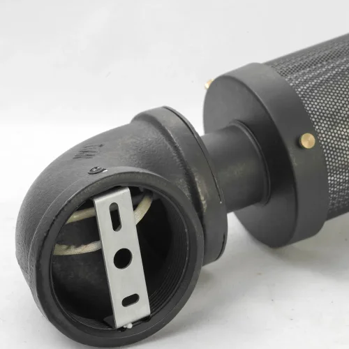 Бра лофт Freeport GRLSP-9172 Lussole чёрный на 1 лампа, основание чёрное в стиле лофт  фото 4