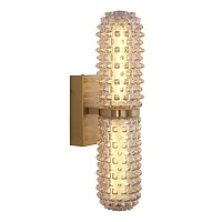 Бра LED Saguaro SL6144.301.01 ST-Luce янтарный на 1 лампу, основание латунь в стиле современный 