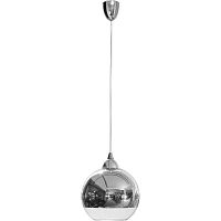Светильник подвесной Globe 4952-NW Nowodvorski хром 1 лампа, основание хром в стиле современный шар