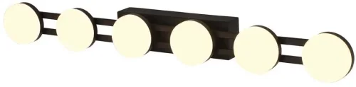 Бра LED Moti 4601-1W F-promo белый на 1 лампу, основание чёрное в стиле современный 