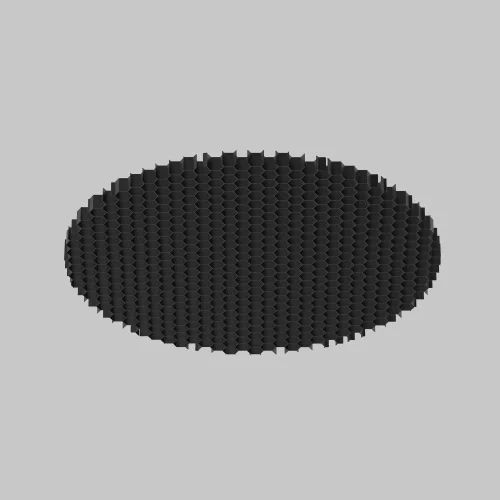Светофильтр HoneyComb ⌀75мм для Focus Led 40Вт HoneyComb-D75 Maytoni на 1 , основание чёрное в стиле современный trinity трёхфазный