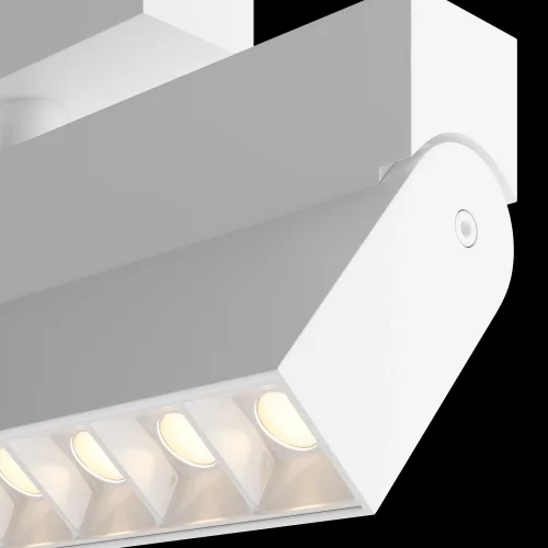Трековый светильник LED Magnetic track system TR015-2-20W3K-W Maytoni белый для шинопроводов серии Magnetic track system S35 фото 2