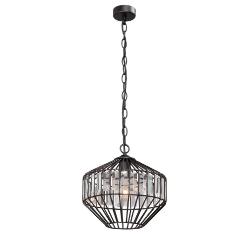 Светильник подвесной V4241-1/1S Vitaluce без плафона на 1 лампу, основание чёрное в стиле современный классический 